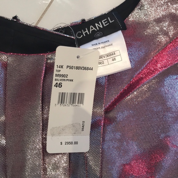 CHANEL Iridescent show stopper runway top - Picture 2 of 5